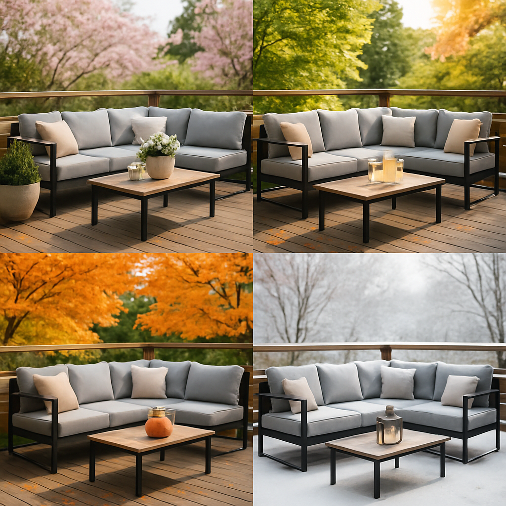 Seasonal Patio Furniture Inspiration: Create a Stunning Outdoor Space Year-Round