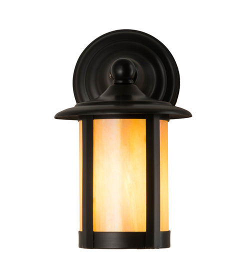 6" Wide Fulton Prime Solid Mount Wall Sconce
