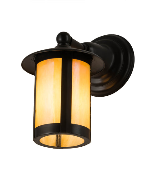 6" Wide Fulton Prime Solid Mount Wall Sconce