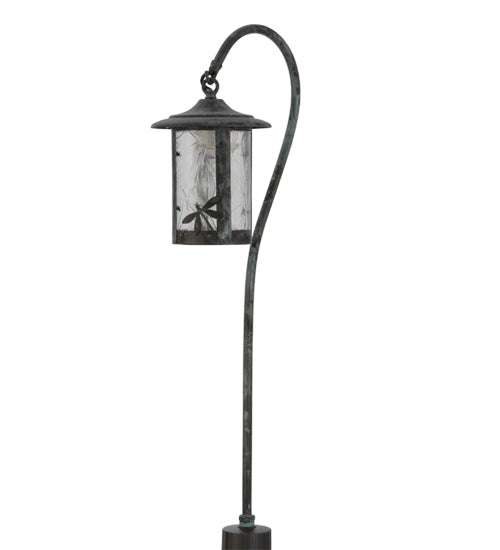 25.5" High Dragonfly Shepherd's Hook Landscape Fixture