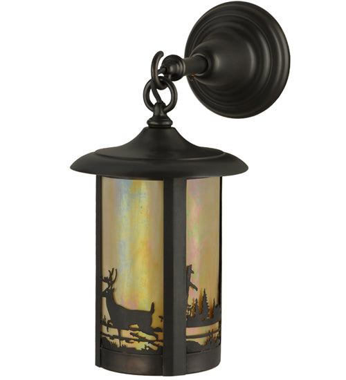 7.5" Wide Fulton Deer Creek Hanging Wall Sconce