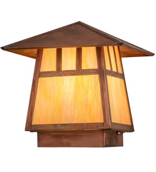 10"Sq Stillwater Double Bar Mission Deck Light