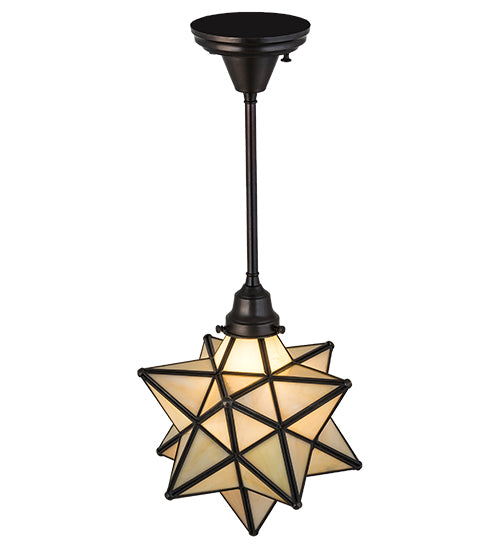 12"W Moravian Star Pendant