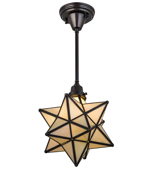12"W Moravian Star Pendant
