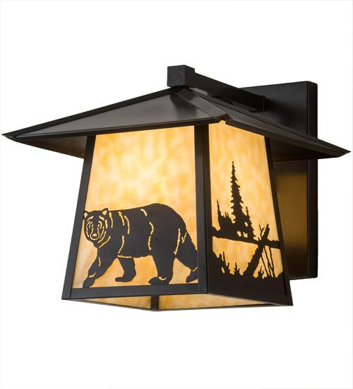 12"Wide Seneca Ponte Wall Sconce