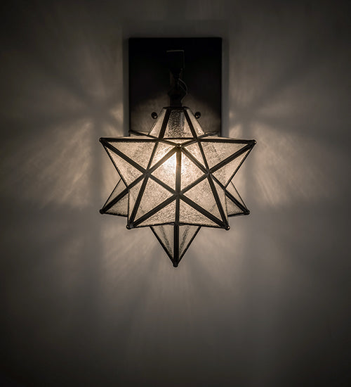 11"W Pagoda Wall Sconce
