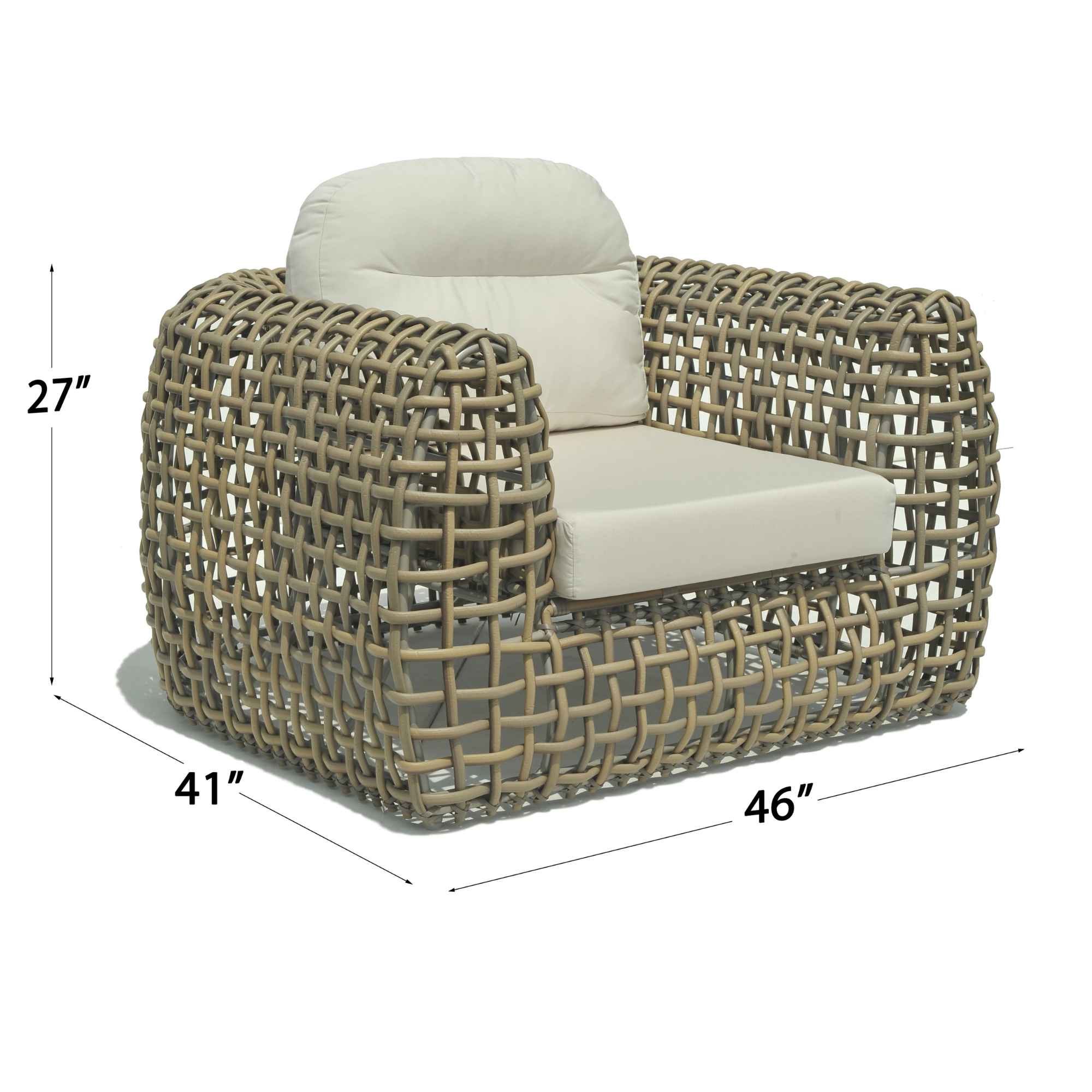 Dynasty 5-Piece Seating Set with Sunbrella Cushion