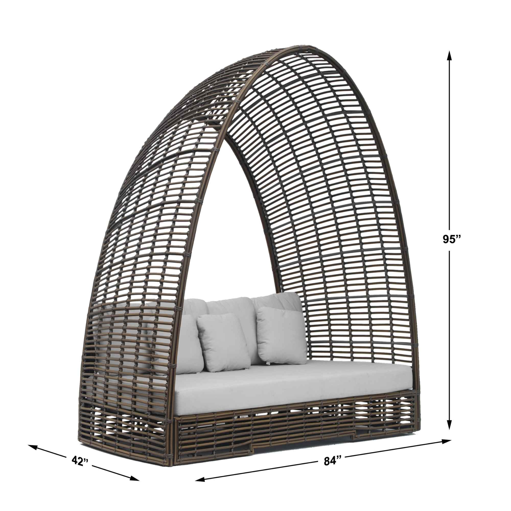 Ruby Daybed with Sunbrella Cushion