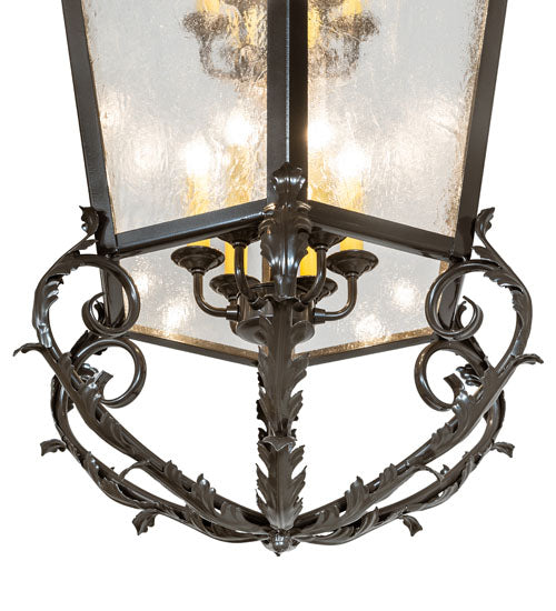 10" Wide Stillwater Ginkgo Wall Sconce