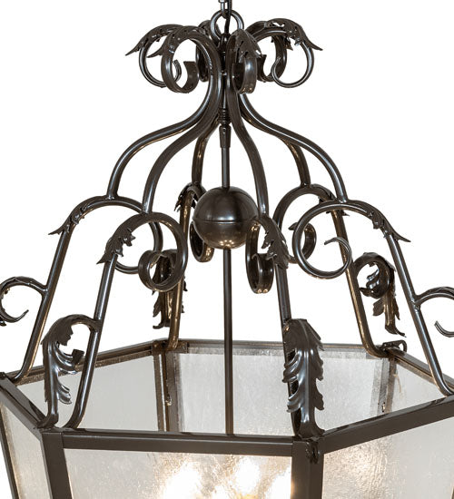 10" Wide Stillwater Ginkgo Wall Sconce