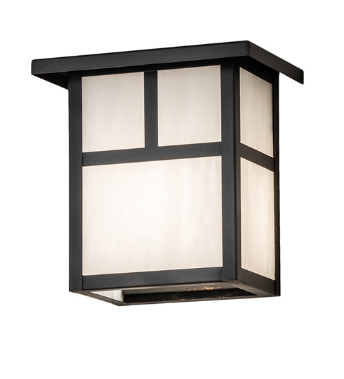 12" Square Stillwater Double Bar Mission Ceiling Pendant