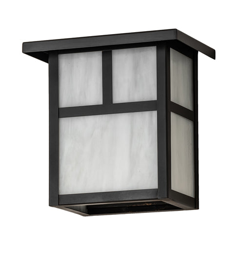 12" Square Stillwater Double Bar Mission Ceiling Pendant