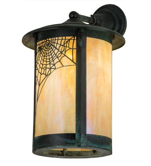 7.5" Wide Fulton Deer Creek Solid Mount Wall Sconce