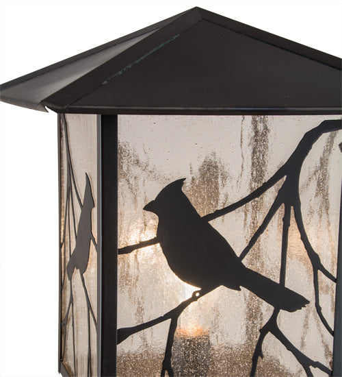 9" Wide Seneca Sprig Hanging Wall Sconce