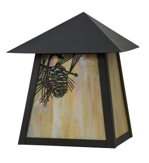 12.5" Square Seneca Song Bird Post Mount