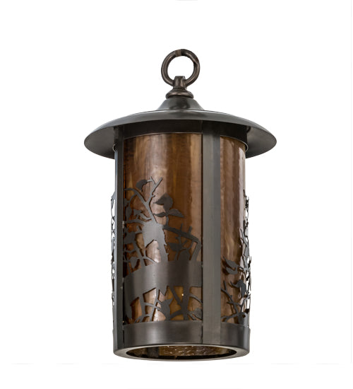7.5" Wide Fulton Winter Pine Hanging Wall Sconce