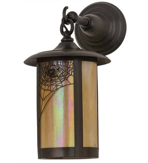 8" Wide Fulton Winter Pine Pendant
