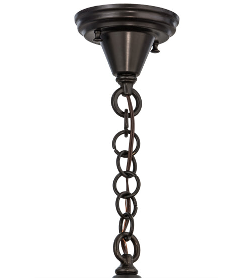 7.5" Wide Fulton Winter Pine Hanging Wall Sconce