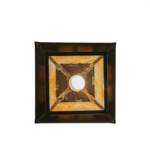 12.25" Square Stillwater Hill Top Post Mount