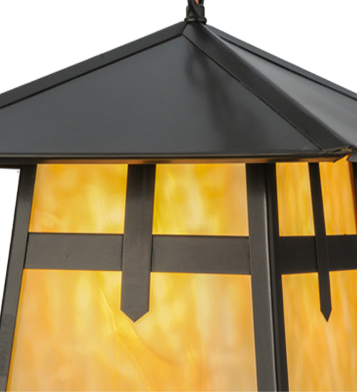 12.25" Square Stillwater Hill Top Post Mount