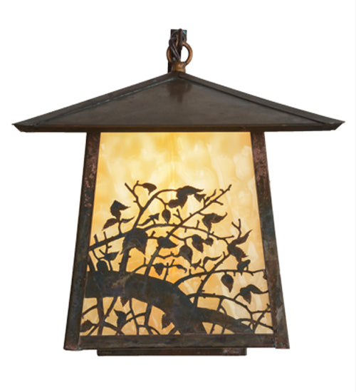 9"W Hyde Park Fly Fishing Creek Curved Arm Wall Sconce