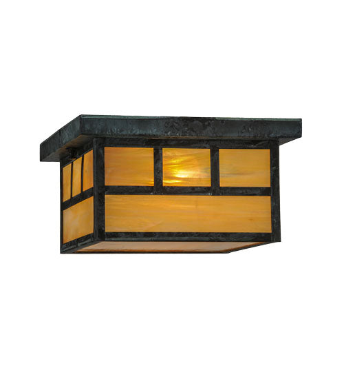 30"Sq Tea House Lantern Pendant