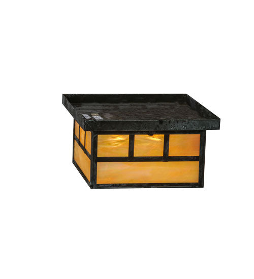 30"Sq Tea House Lantern Pendant