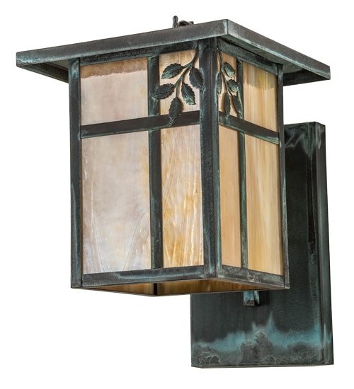 10"Sq Hyde Park Cross Mission Flushmount