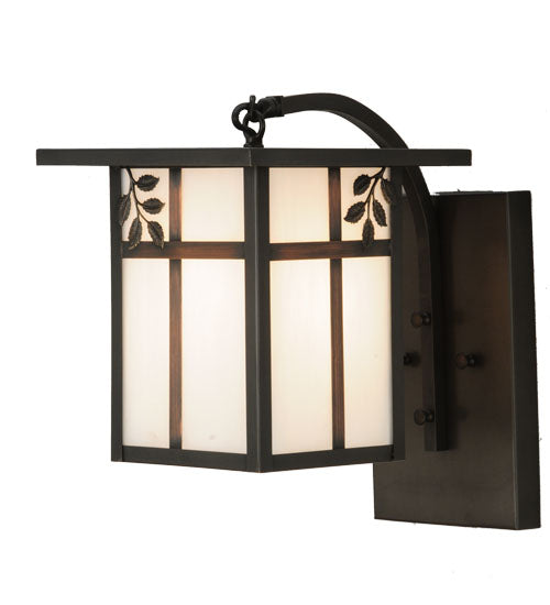 9" Wide Hyde Park Sprig Wall Sconce