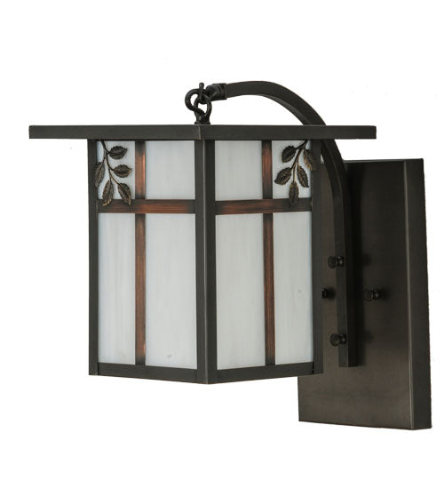9" Wide Hyde Park Sprig Wall Sconce