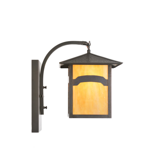 9" Wide Seneca Fly Fishing Creek Wall Sconce