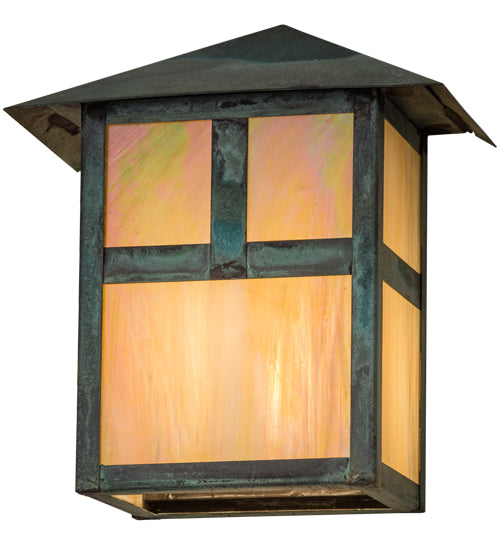 9" Square Seneca Fly Fisherman Wall Sconce