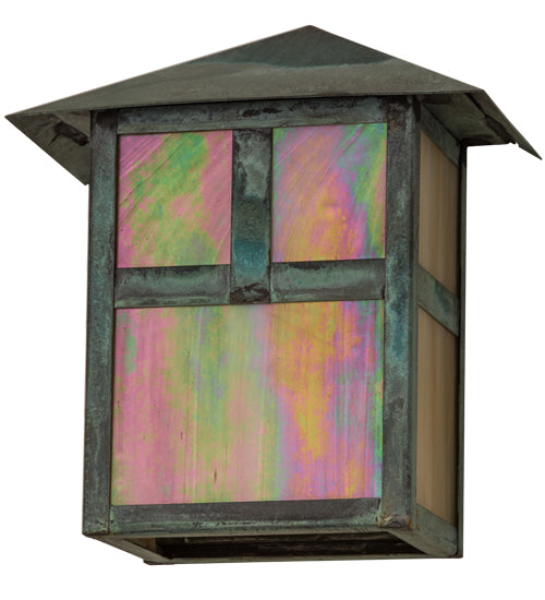 9" Square Seneca Fly Fisherman Wall Sconce