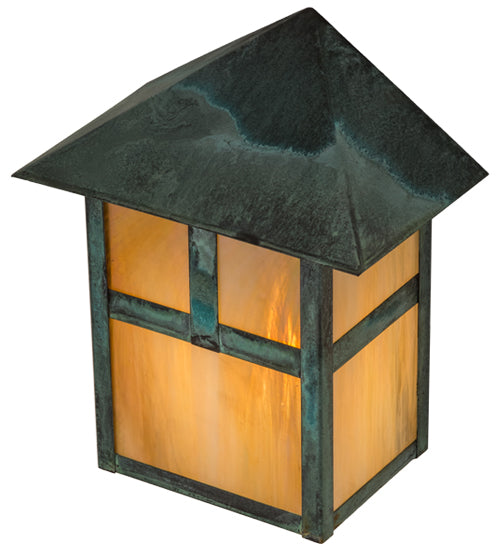 9" Square Seneca Fly Fisherman Wall Sconce