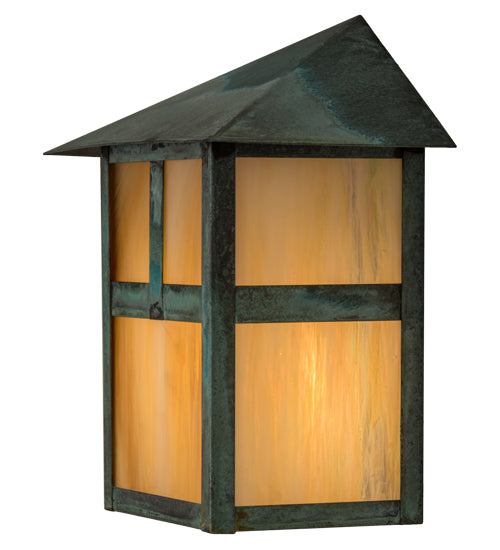 9" Square Seneca Fly Fisherman Wall Sconce