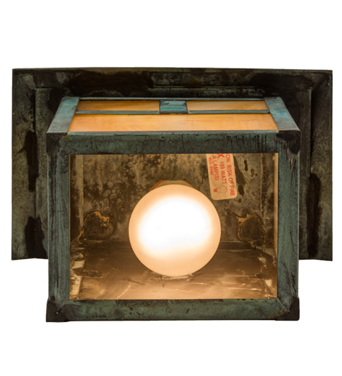 9" Square Seneca Fly Fisherman Wall Sconce