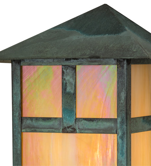 9" Square Seneca Fly Fisherman Wall Sconce