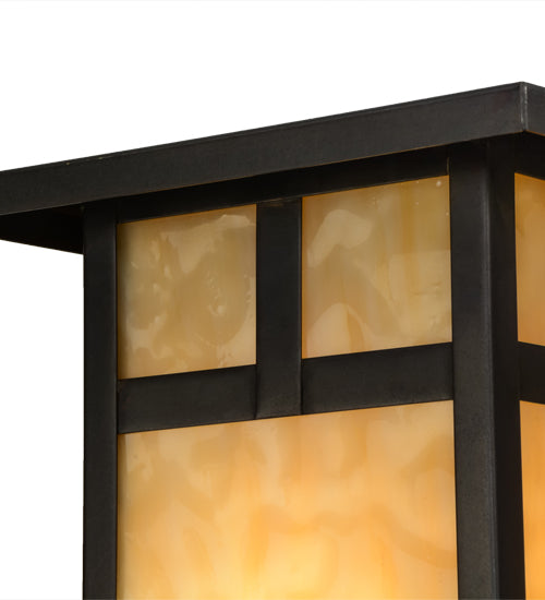 15" Wide Hyde Park Double Bar Mission Wall Sconce