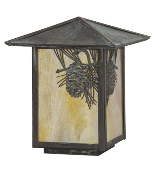22" High Seneca Winter Pine Landscape Fixture
