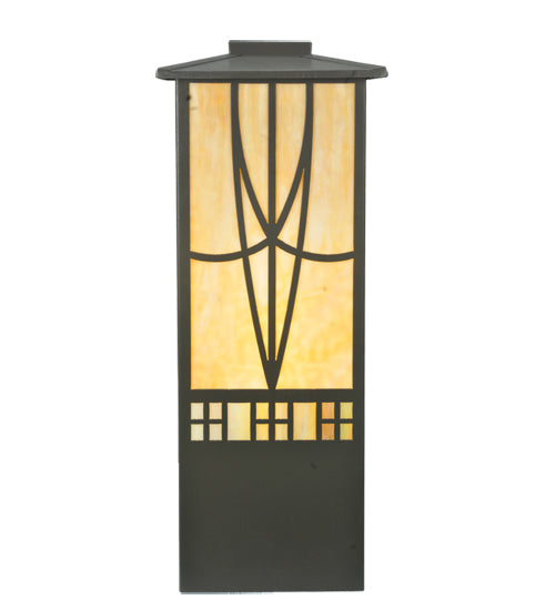 8" Wide Stillwater Cross Mission Wall Sconce
