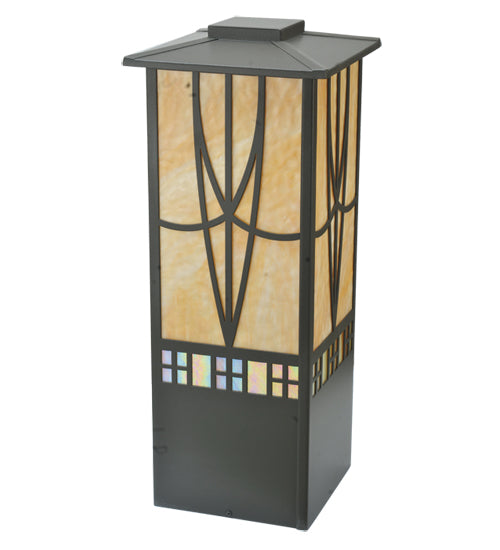 8" Wide Stillwater Cross Mission Wall Sconce