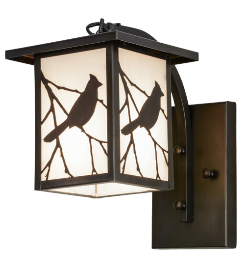 14"Sq Hyde Park Mountain View Flushmount