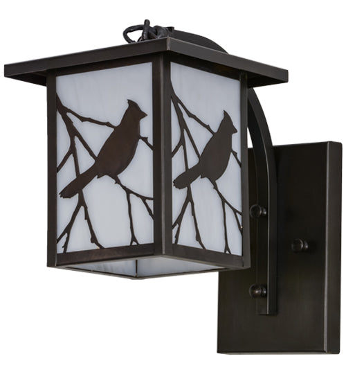 14"Sq Hyde Park Mountain View Flushmount