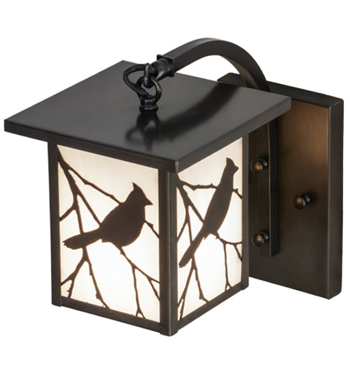 14"Sq Hyde Park Mountain View Flushmount