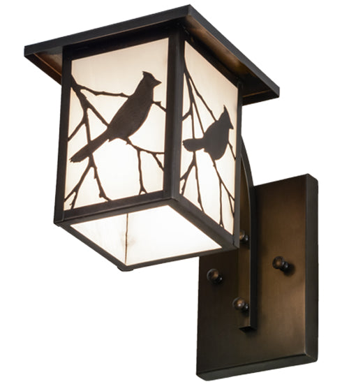 14"Sq Hyde Park Mountain View Flushmount