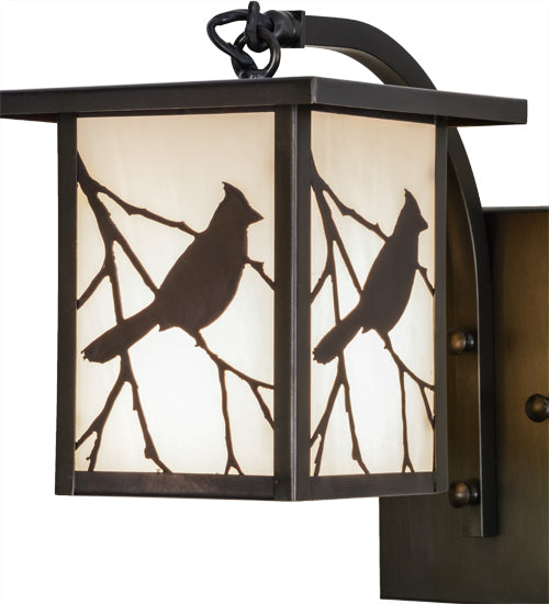 14"Sq Hyde Park Mountain View Flushmount