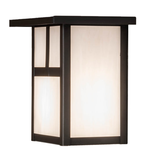 6"W Hyde Park "T" Mission Wall Sconce
