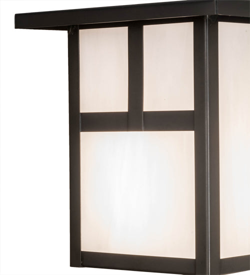6"W Hyde Park "T" Mission Wall Sconce