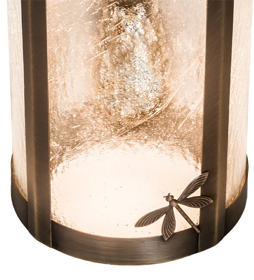 6.5"W Hyde Park Maple Leaf Wall Sconce