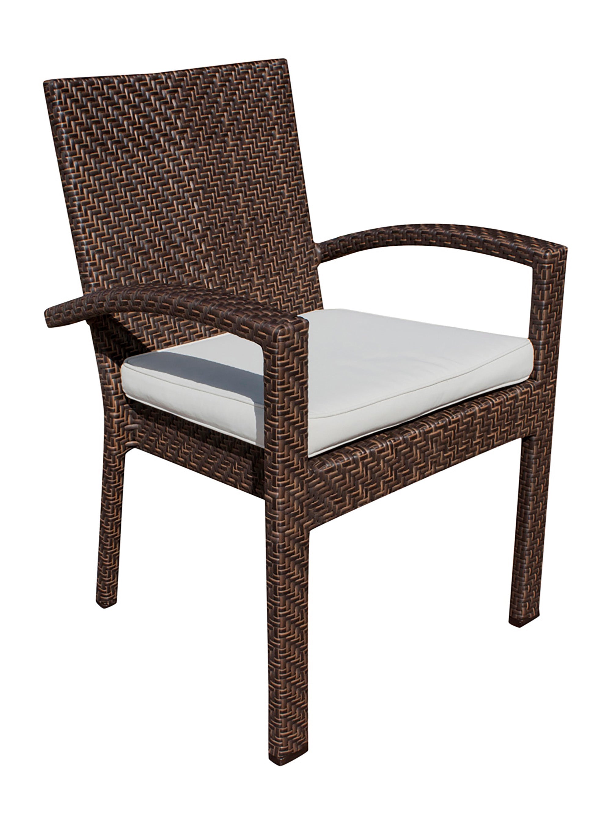 Atlantis Stackable Set of 2 Armchairs with Cushion